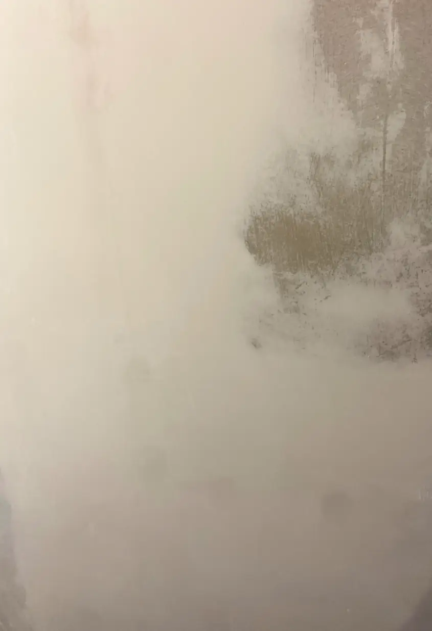 Drywall patch in Villa Park where a rough crack was rebuilt and smoothed to blend perfectly with the flat wall surface, no shadows visible.